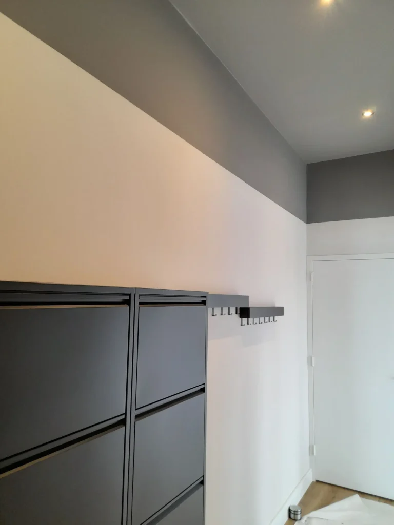 Spuitwerk binnen