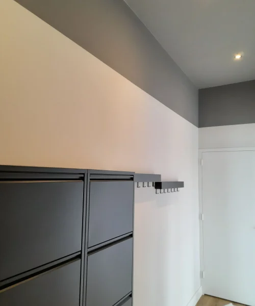 Spuitwerk binnen
