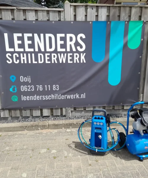 Leenders schilderwerken vlag
